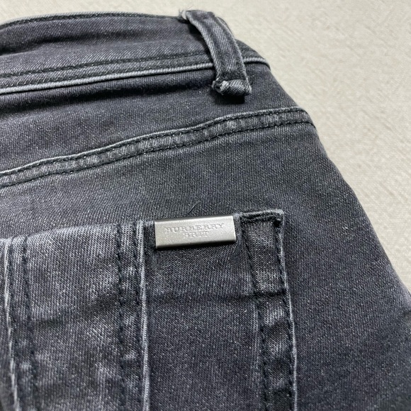 Burberry Brit Westbourne Black Skinny Ankle Jeans 25 - Picture 9 of 11